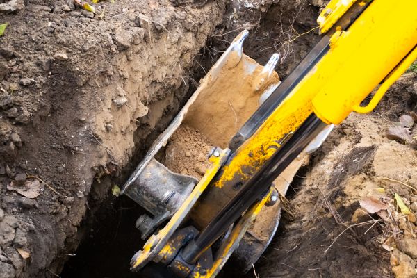 Cost of Downspout Trenching in Andover