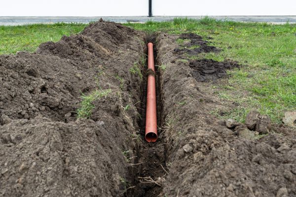 Cost of Gutter Trenching in Andover
