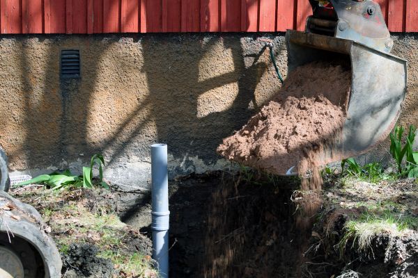 Cost of Sewer Line Digging in Andover