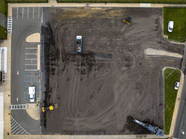 Cost of Parking Lot Excavation in Andover
